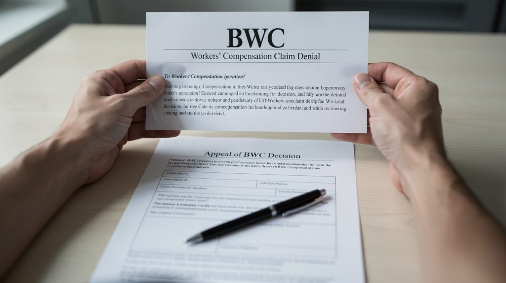 BWC Denial Appeal Ohio: What to Do Next
